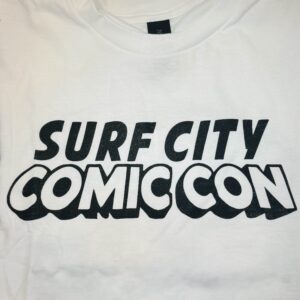 Surf City Comic Con White T-Shirt